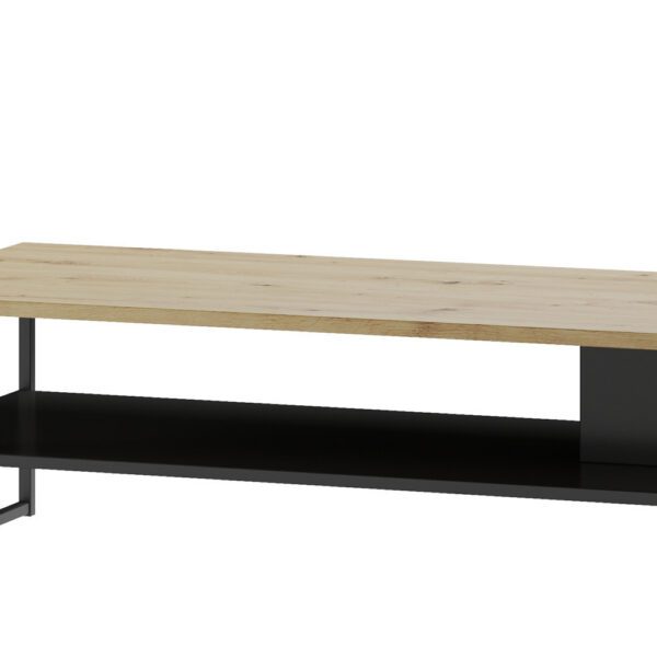 Konferenčný stolík Lucas II 41 120 cm dub Artisan/čierny