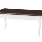 Konferenčný stolík Massimo 41 110 cm biely/mocca