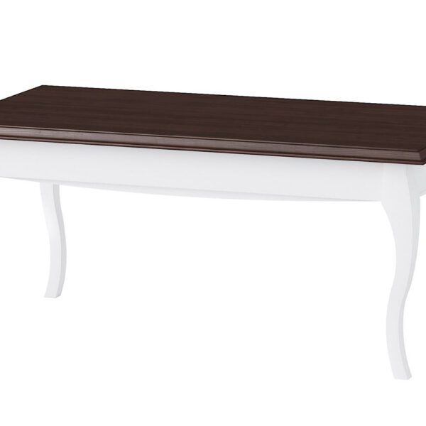 Konferenčný stolík Massimo 41 110 cm biely/mocca