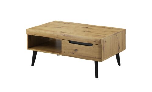 Konferenčný stolík Nordi 107 cm čierny/dub artisan Konferenčný stolík Nordi 107 cm čierny/dub artisan