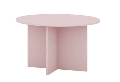 Konferenčný stolík Phoebe 01 84 cm ružový Konferenčný stolík Phoebe 01 84 cm ružový
