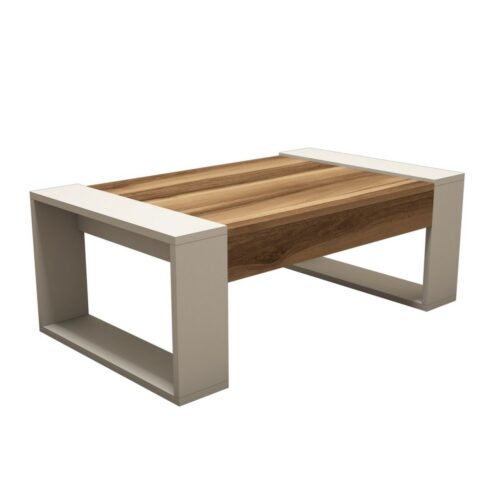 Konferenčný stolík Venus orech/krémový Konferenčný stolík Venus orech/krémový