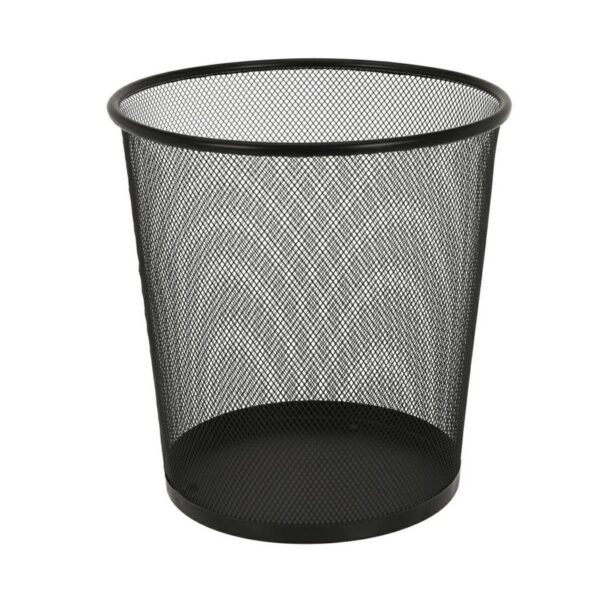 Kovový odpadkový kôš Marvin 28 cm čierny