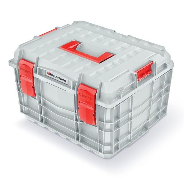 Kufor na náradie CEBLOCCK PRO 45 x 38 x 29 cm šedo-červený