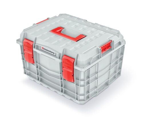 Kufor na náradie CEBLOCCK PRO 45 x 38 x 29 cm šedo-červený Kufor na náradie CEBLOCCK PRO 45 x 38 x 29 cm šedo-červený