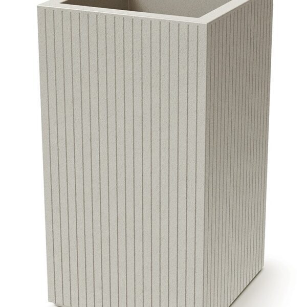 Kvetináč Coros Square High 40 cm pieskový