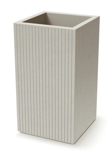 Kvetináč Coros Square High 40 cm pieskový Kvetináč Coros Square High 40 cm pieskový