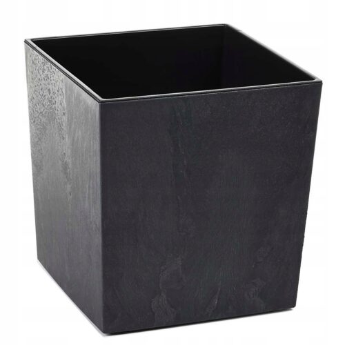 Kvetináč Flore 25x25 cm čierny betón Kvetináč Flore 25x25 cm čierny betón