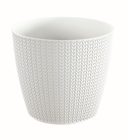 Kvetináč Wheaty biely