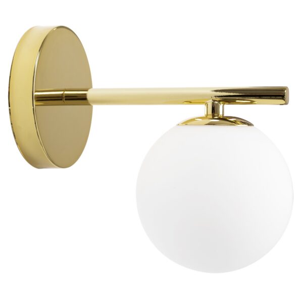 Nástenná lampa Ball III zlatá