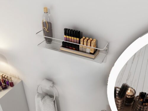 Nástenná polica BANYO chróm Nástenná polica BANYO chróm