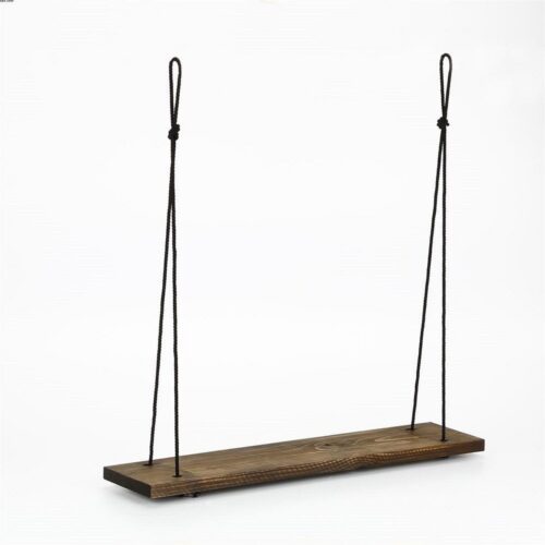 Nástenná polica HANG 60 cm orech americký/čierna Nástenná polica HANG 60 cm orech americký/čierna