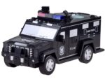 Pokladnička policajné auto s prasiatkom ZA3705