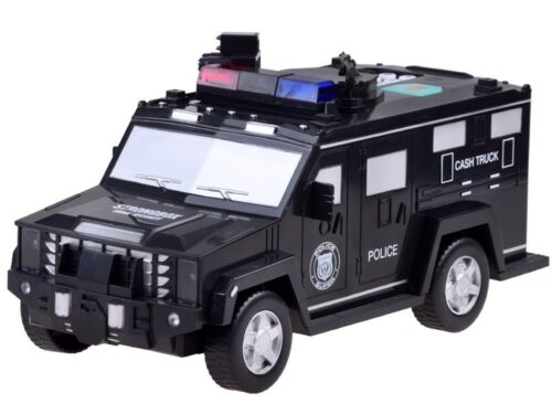 Pokladnička policajné auto s prasiatkom ZA3705 Pokladnička policajné auto s prasiatkom ZA3705