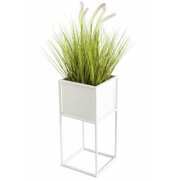 Stojan na kvety Lea 50 cm biely