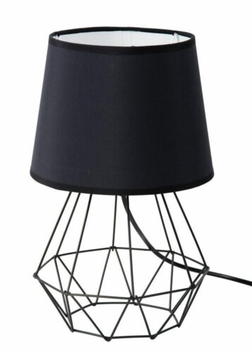 Stolová lampa Diamond s tienidlom 2v1 - ČIERNA Stolová lampa Diamond s tienidlom 2v1 - ČIERNA