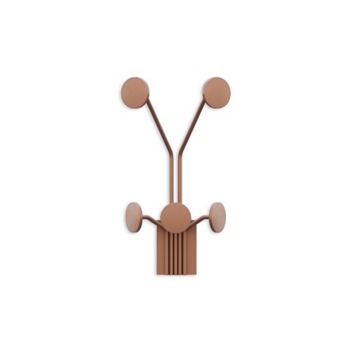 Nástenný kovový háčik Giraffe 24 cm bronz Nástenný kovový háčik Giraffe 24 cm bronz