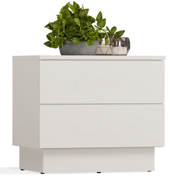 Nočný stolík Amber 55 cm kašmírový