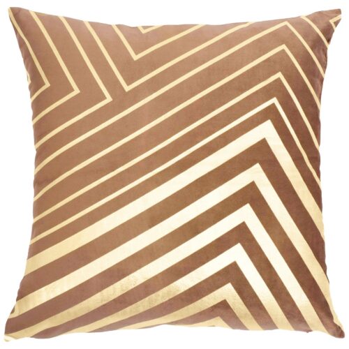 Obliečka na vankúš LUXOT BC23 45x45 cm hnedá Obliečka na vankúš LUXOT BC23 45x45 cm hnedá