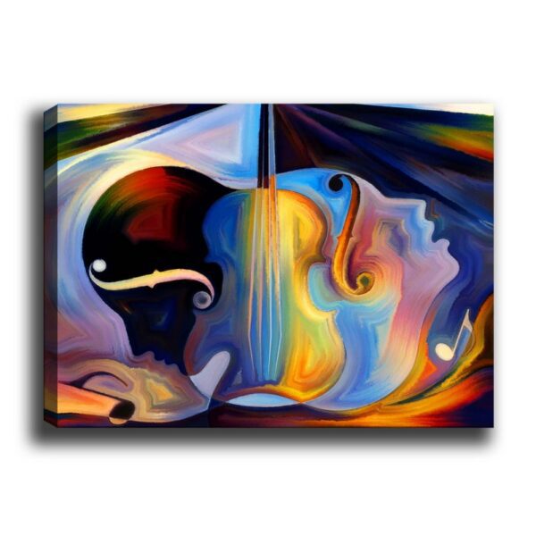 Obraz ABSTRAKTNÁ HUDBA 70 x 100 cm