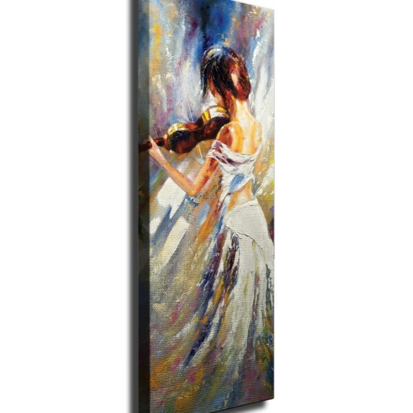 Obraz na plátne Husľová krása PC206 30x80 cm