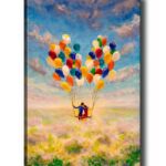 Obraz na plátne Leťte spolu 50x70 cm