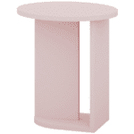 Odkladací stolík Phoebe 03 48 cm ružový