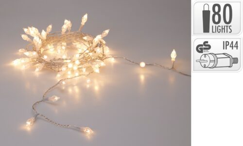 Osvetlená LED reťaz Olson teplá biela Osvetlená LED reťaz Olson teplá biela