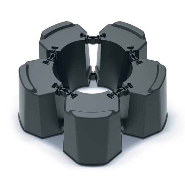 Podstavec pod sud na dažďovú vodu MODULAR BASEWAN SET I antracit