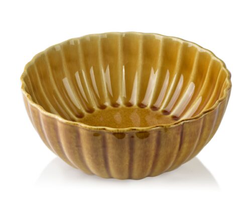 Porcelánová miska EVIE 650 ml horčicovo žltá Porcelánová miska EVIE 650 ml horčicovo žltá