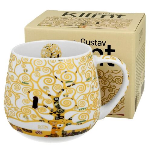 Porcelánový hrnček Klimt Ecru Strom života 430 ml ecru/viacfarebný Porcelánový hrnček Klimt Ecru Strom života 430 ml ecru/viacfarebný