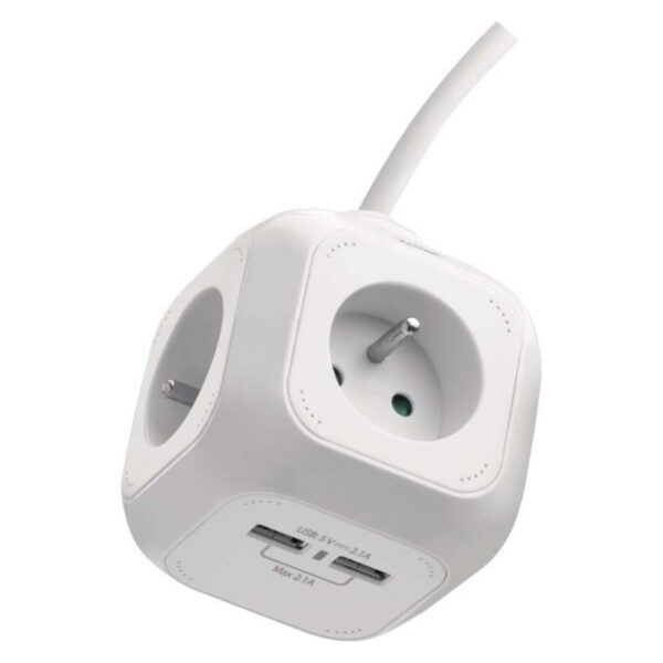 Predlžovací kábel Coudy so 4 zásuvkami 1 mm² 1