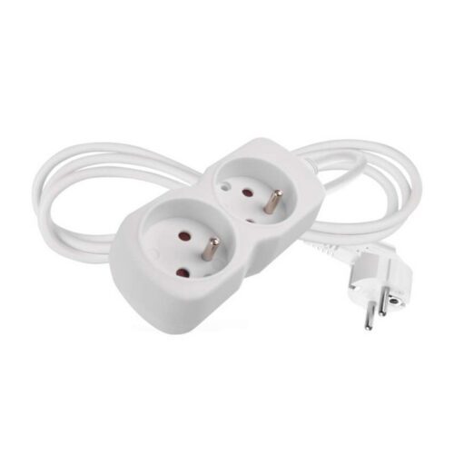 Predlžovací kábel s 2 zásuvkami 1 mm² MEZA 1 Predlžovací kábel s 2 zásuvkami 1 mm² MEZA 1