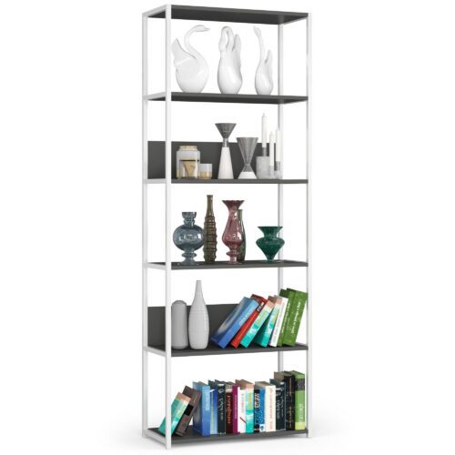 Regál LOFT 70 cm biely/šedý Regál LOFT 70 cm biely/šedý