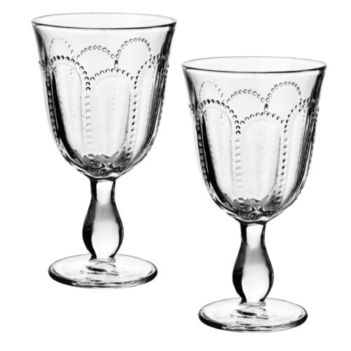 Sada 4 ks čírych pohárov na víno DAPHNE 300 ml Sada 4 ks čírych pohárov na víno DAPHNE 300 ml