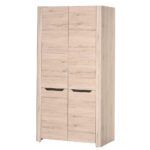Šatníková skriňa Desjo 05 98 cm dub San Remo