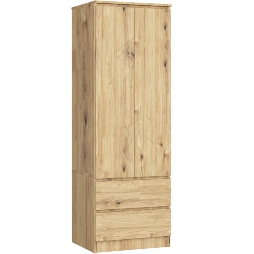 Šatníková skriňa STAR 60 cm dub artisan Šatníková skriňa STAR 60 cm dub artisan