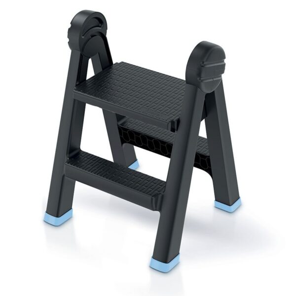 Schodíky Tritan Ladder čierno-modré
