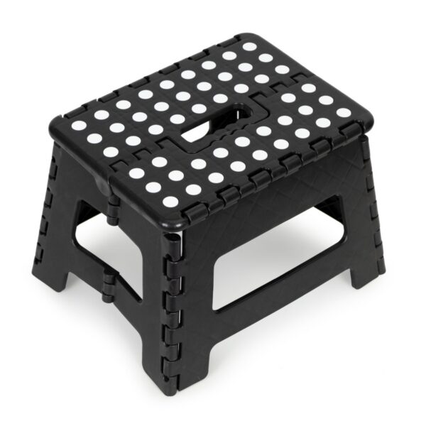 Skládacia stolička TABOR 22 cm čierna