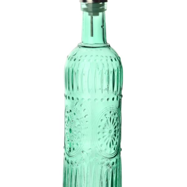 Sklenená fľaša na olej ESSENZA 510 ml zelená