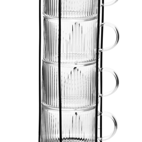 Sklenená súprava 4 ks pohárov PETER 350 ml číra