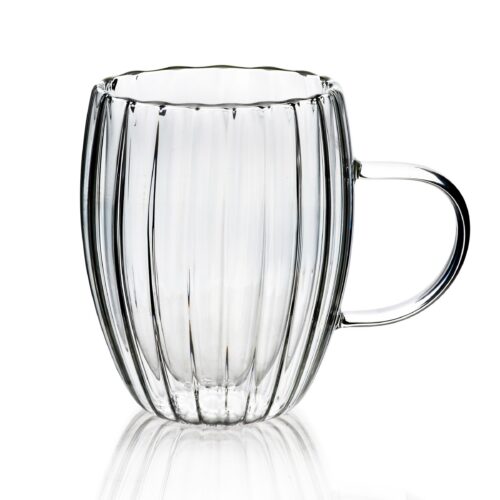 Sklenený hrnček PETER 300 ml číry Sklenený hrnček PETER 300 ml číry