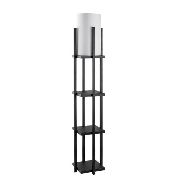 Stojaca lampa Nora VI čierna matná