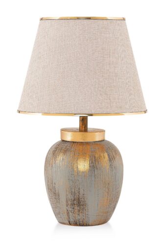 Stolná lampa Casypo krémová/zlatá Stolná lampa Casypo krémová/zlatá