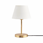 Stolná lampa Shade II biela/zlatá