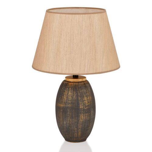 Stolová lampa Elev hnedá/zlatá Stolová lampa Elev hnedá/zlatá