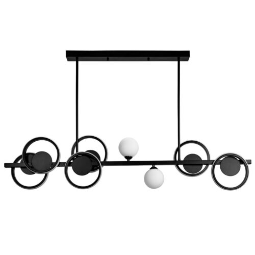 Stropné LED svietidlo Priemyselné čierne Stropné LED svietidlo Priemyselné čierne