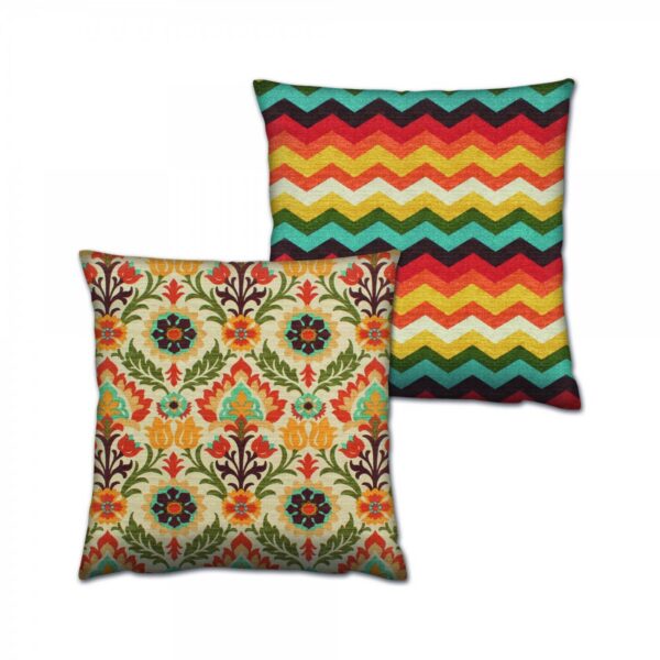 Súprava 2 vankúšov FUNKY 43x43 cm viacfarebná