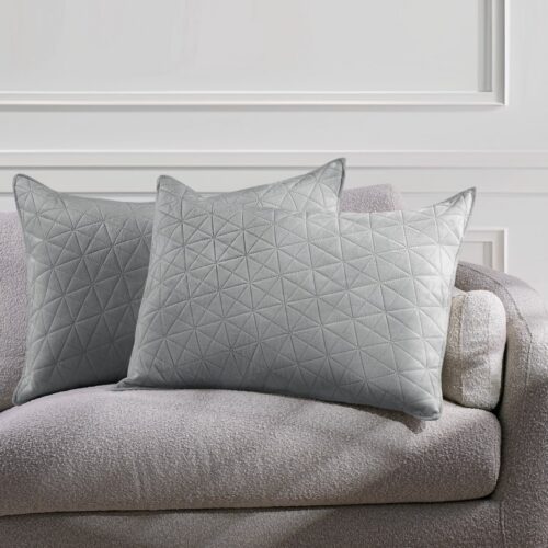 Súprava 2ks obliečok na vankúše AmeliaHome Laila 50x70 cm strieborná Súprava 2ks obliečok na vankúše AmeliaHome Laila 50x70 cm strieborná