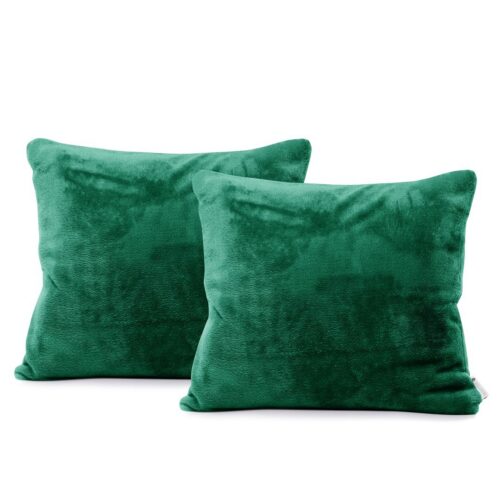 Súprava obliečok 2 ks na vankúš MIC 45x45 cm fľaškovozelené Súprava obliečok 2 ks na vankúš MIC 45x45 cm fľaškovozelené